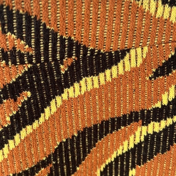 FREE PEOPLE Easy Tiger Striped Knit Stretch Midi Skirt - Picture 6 of 8